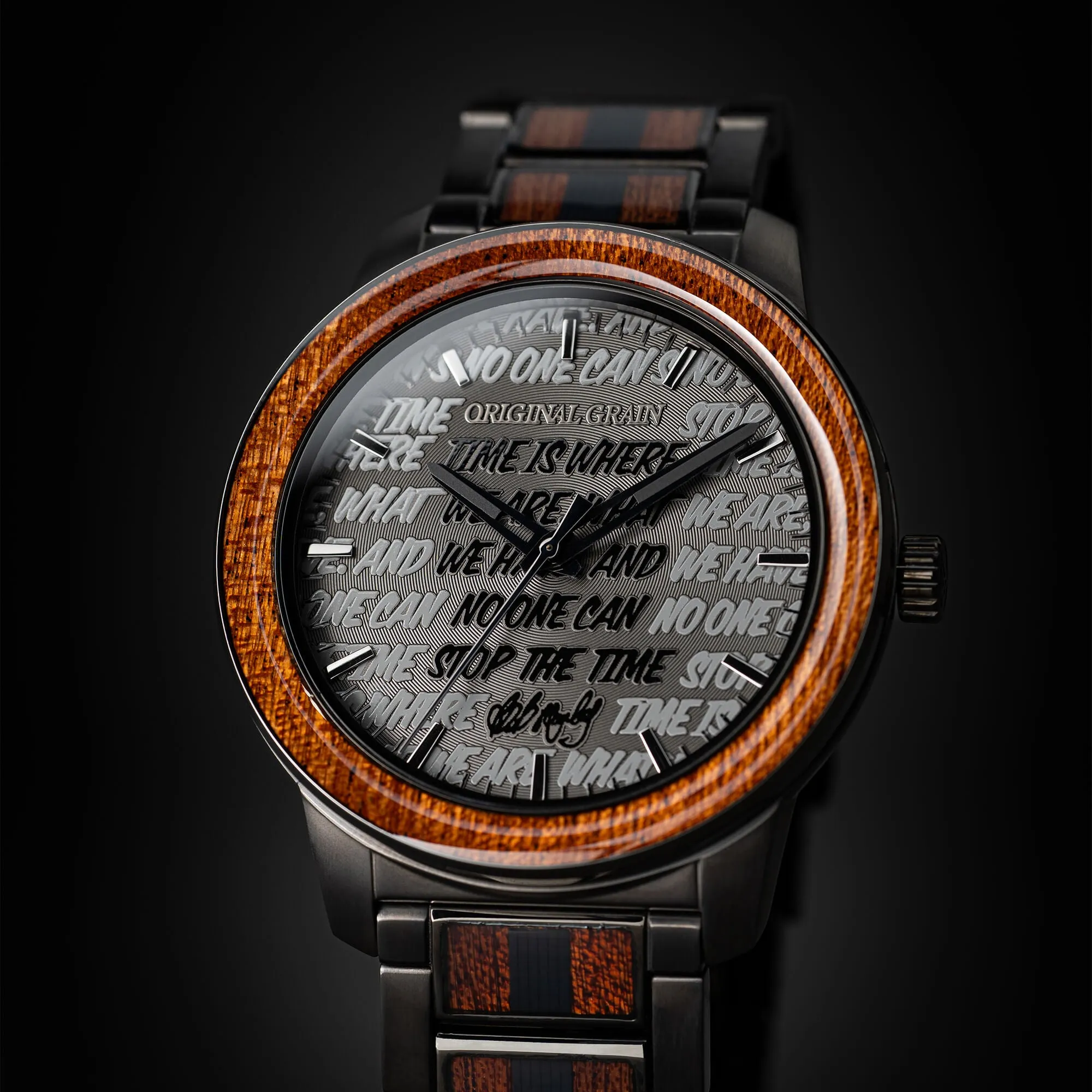 Bob Marley Time Ebony Wood Barrel 46mm sold by Original Grain product image thumbnail 2