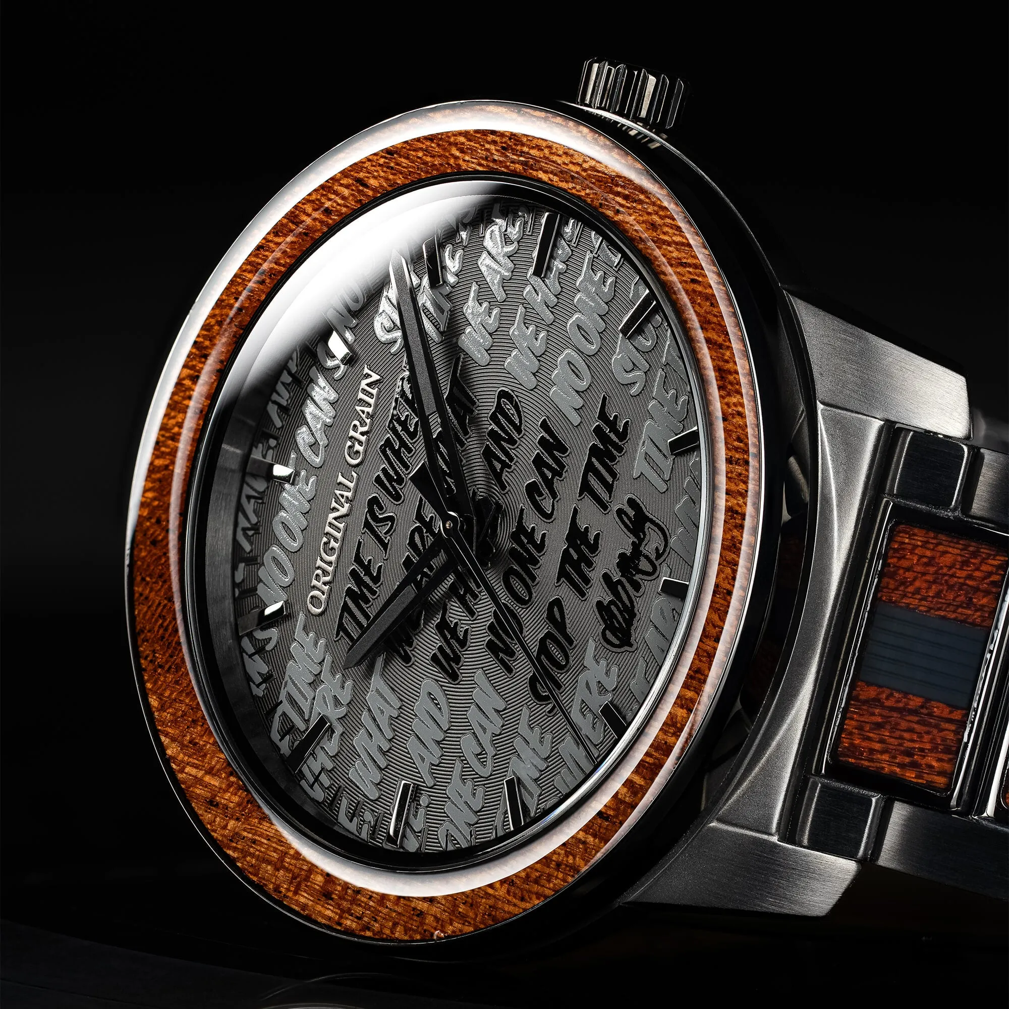 Bob Marley Time Ebony Wood Barrel 46mm sold by Original Grain product image thumbnail 4