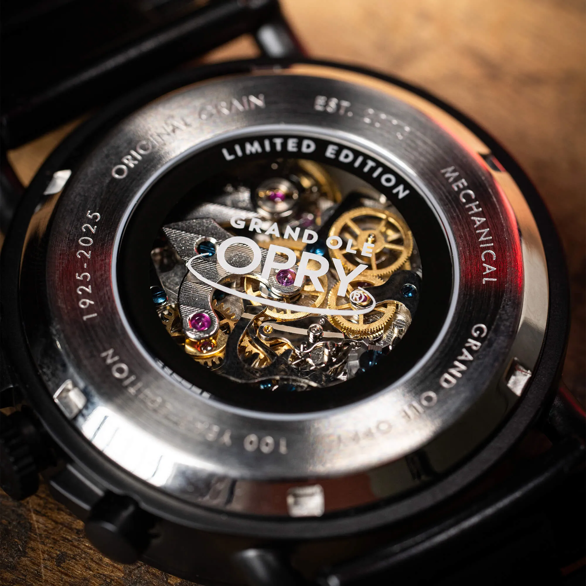 Grand Ole Opry Ebony Chrono 44mm sold by Original Grain product image thumbnail 5