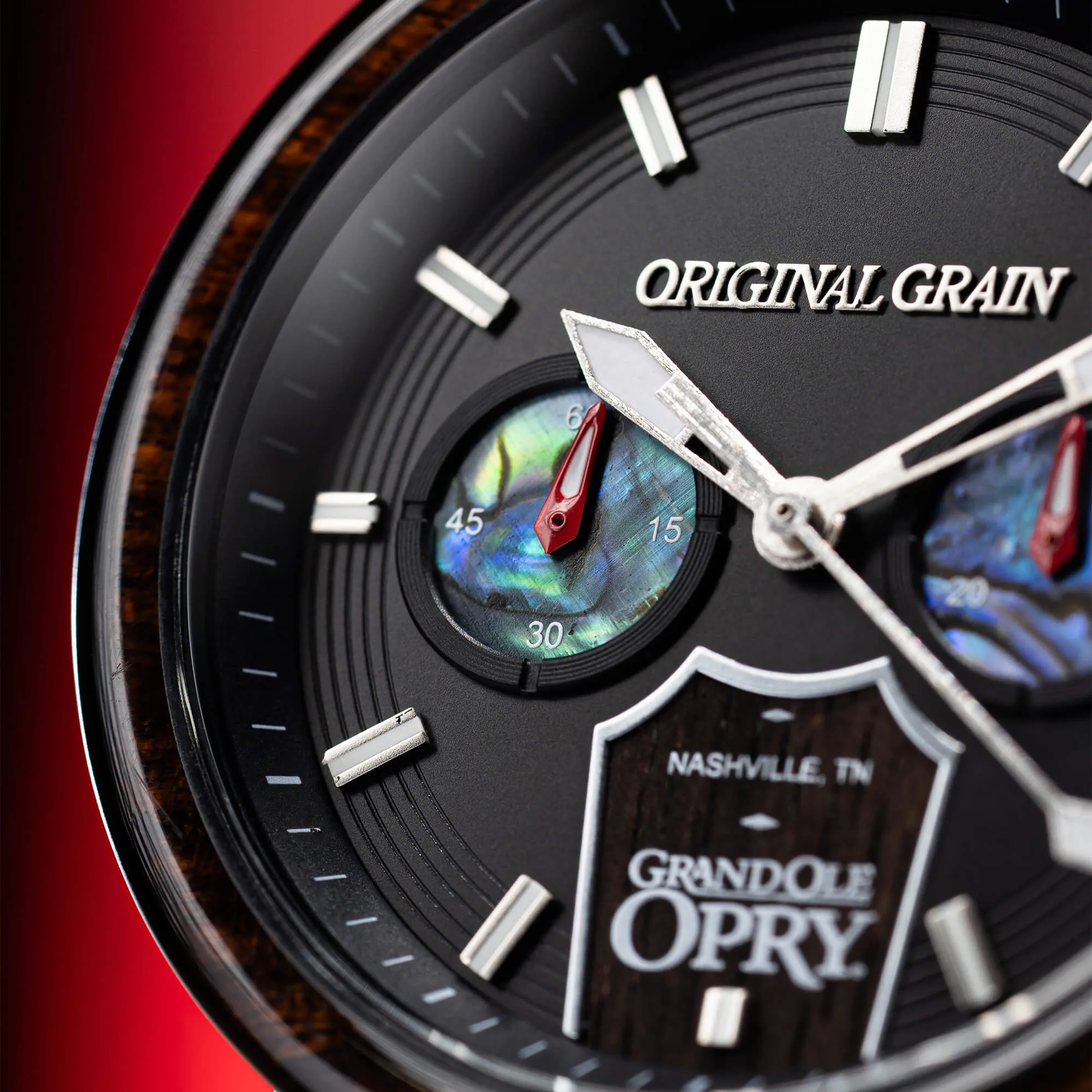Grand Ole Opry Ebony Chrono 44mm sold by Original Grain product image thumbnail 4