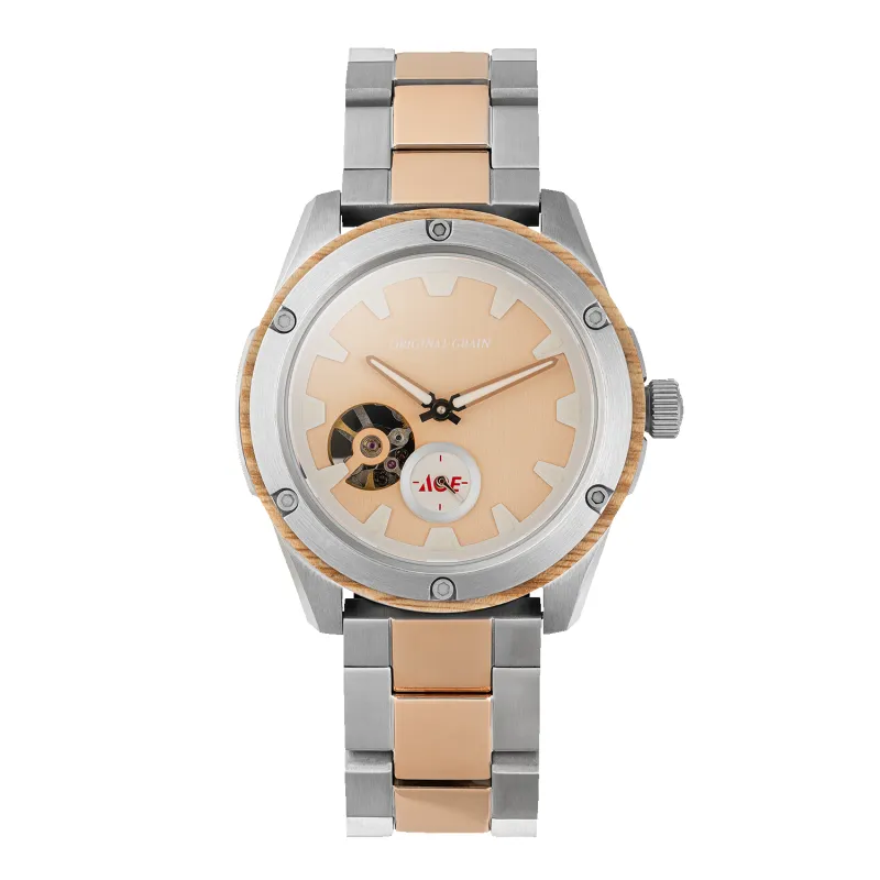 ACE Hardware Rugged Automatic Rosegold 40mm sold by Original Grain