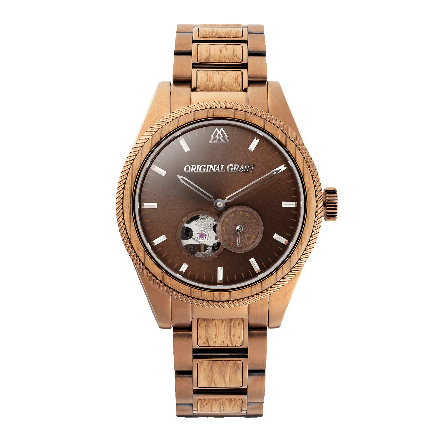 Whiskey Espresso Vintage Automatic 40mm sold by Original Grain