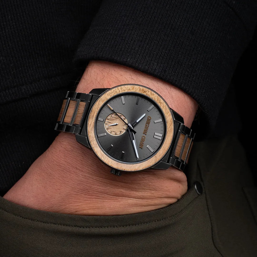 Koa Stonewashed Steel Barrel 46mm sold by Original Grain product image thumbnail 3