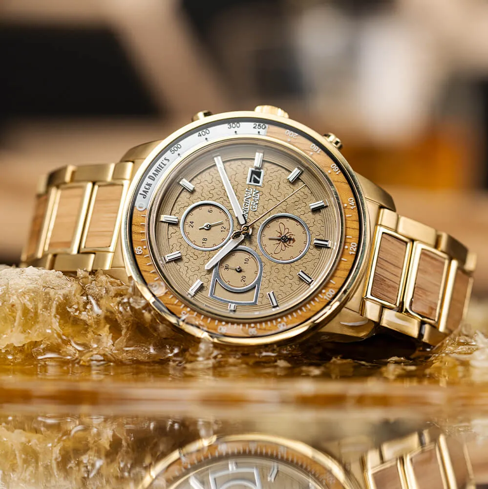 Jack Daniel's Honey Barrel Chrono 45mm sold by Original Grain product image thumbnail 3