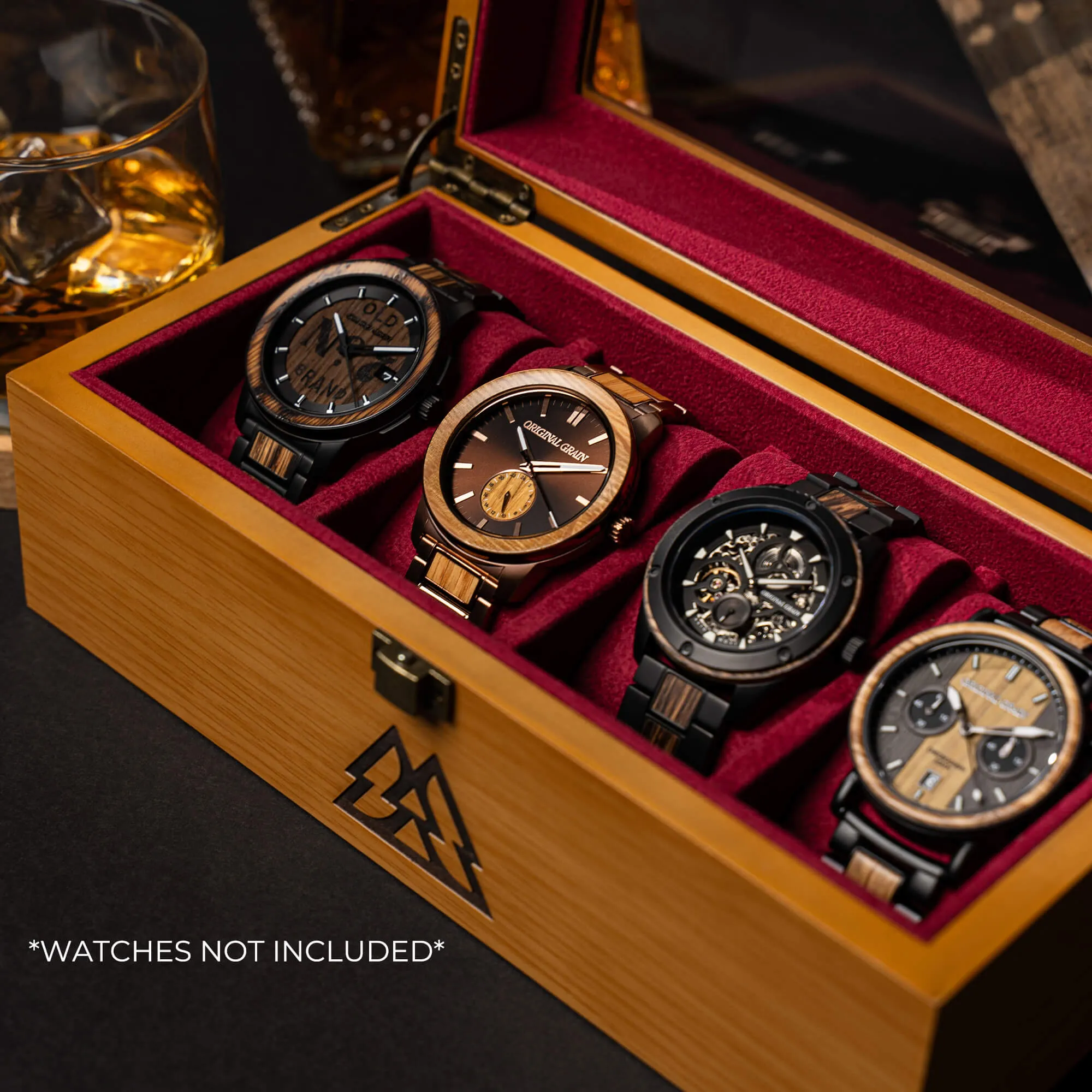 OG Oak 4 Watch Display sold by Original Grain product image thumbnail 4