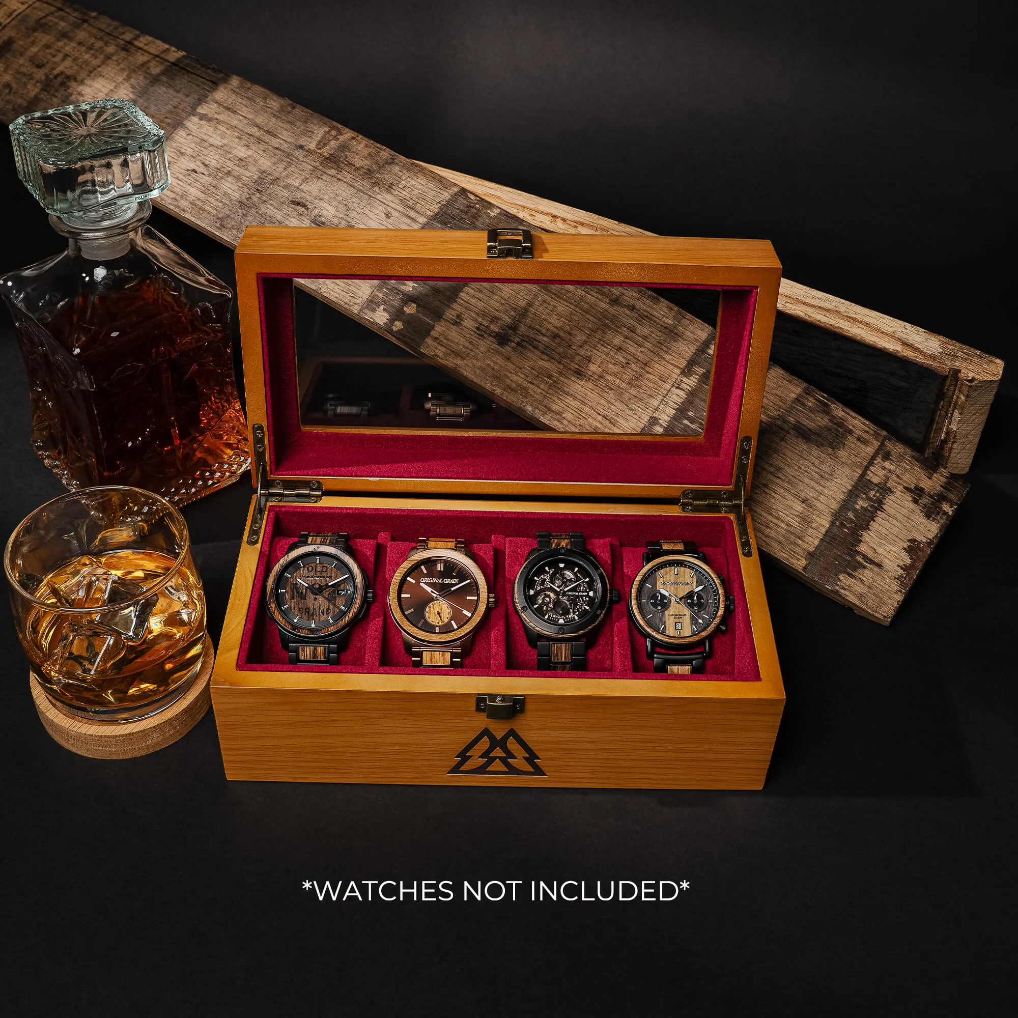 OG Oak 4 Watch Display sold by Original Grain product image thumbnail 3