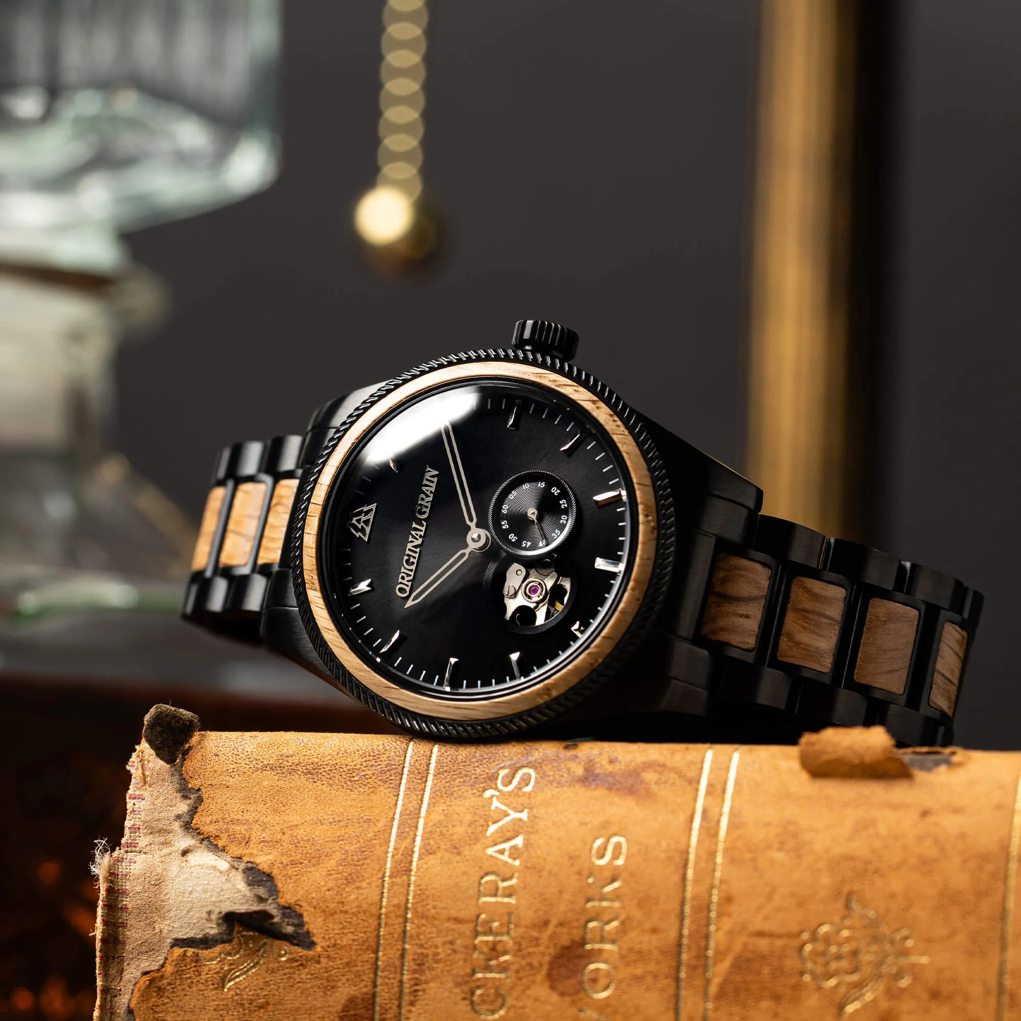 Vintage Auto Whiskey Black 40mm sold by Original Grain product image thumbnail 3