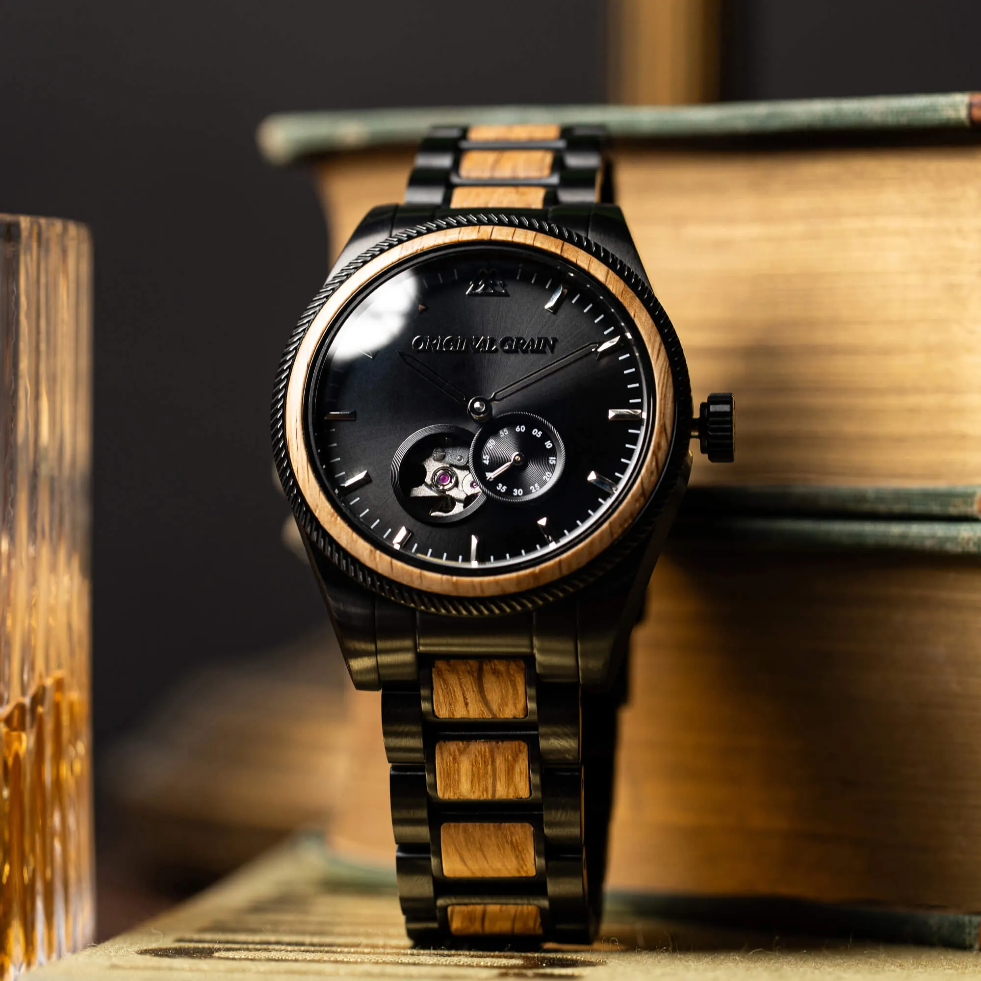Vintage Auto Whiskey Black 40mm sold by Original Grain product image thumbnail 4
