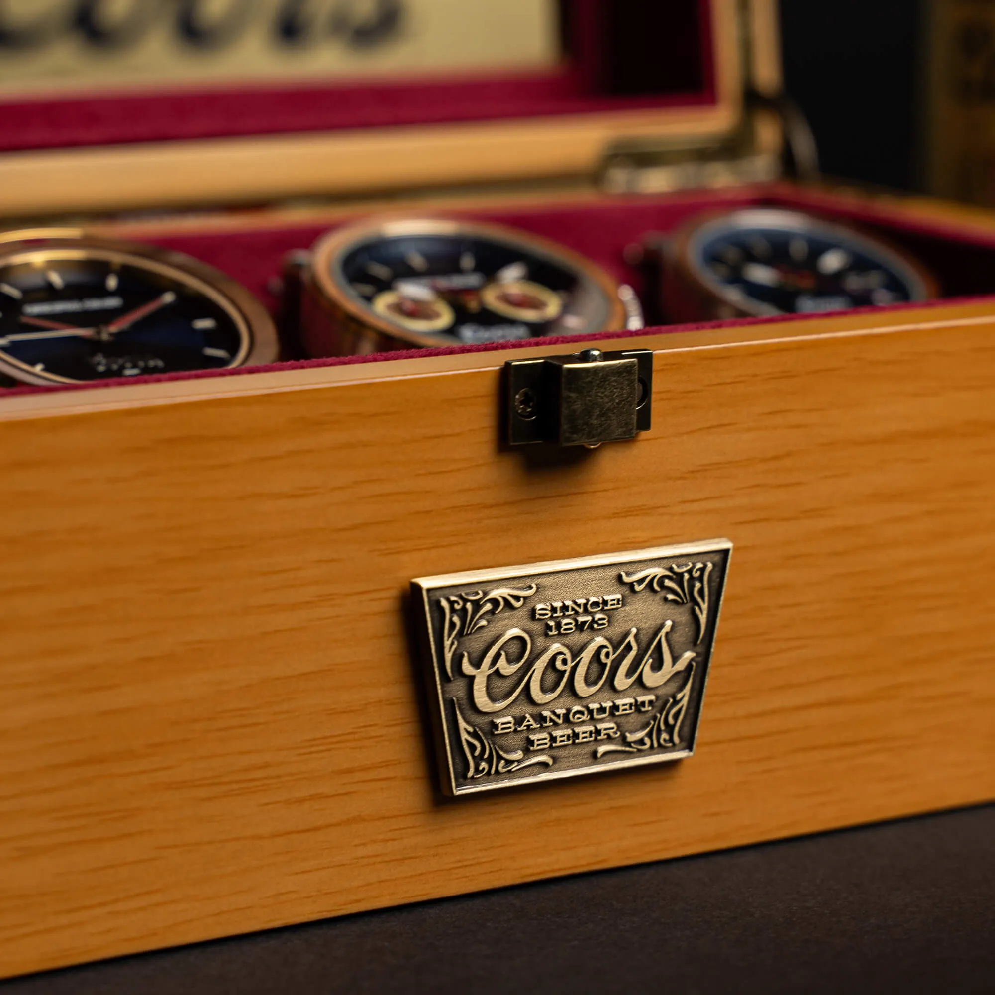 Coors Oak 4 Watch Holder sold by Original Grain product image thumbnail 4