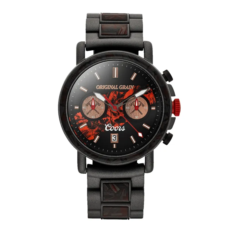 Coors Banquet - Protect Our Protectors Chrono 44mm sold by Original Grain