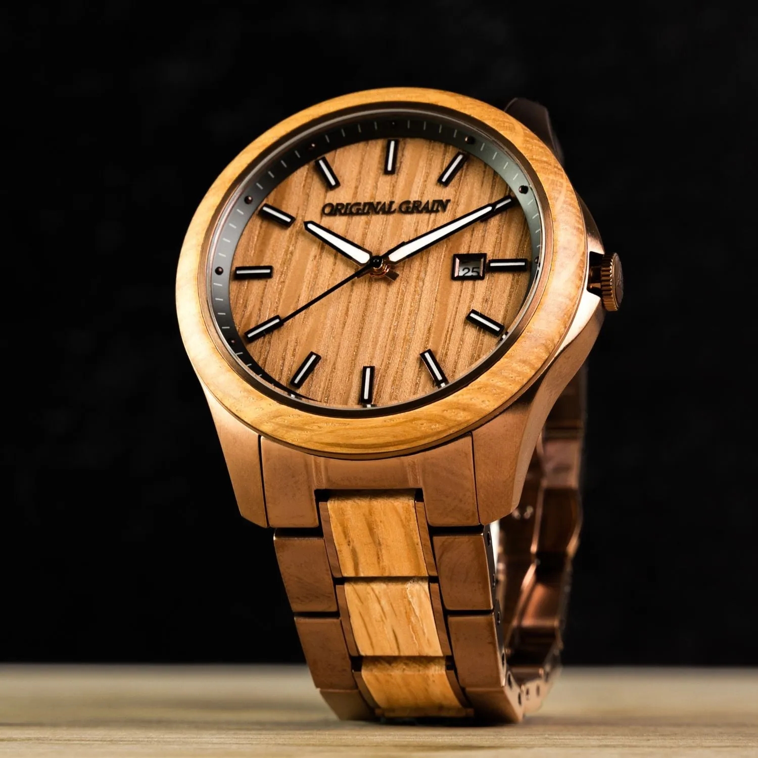 Whiskey Espresso Classic 43mm sold by Original Grain product image thumbnail 5