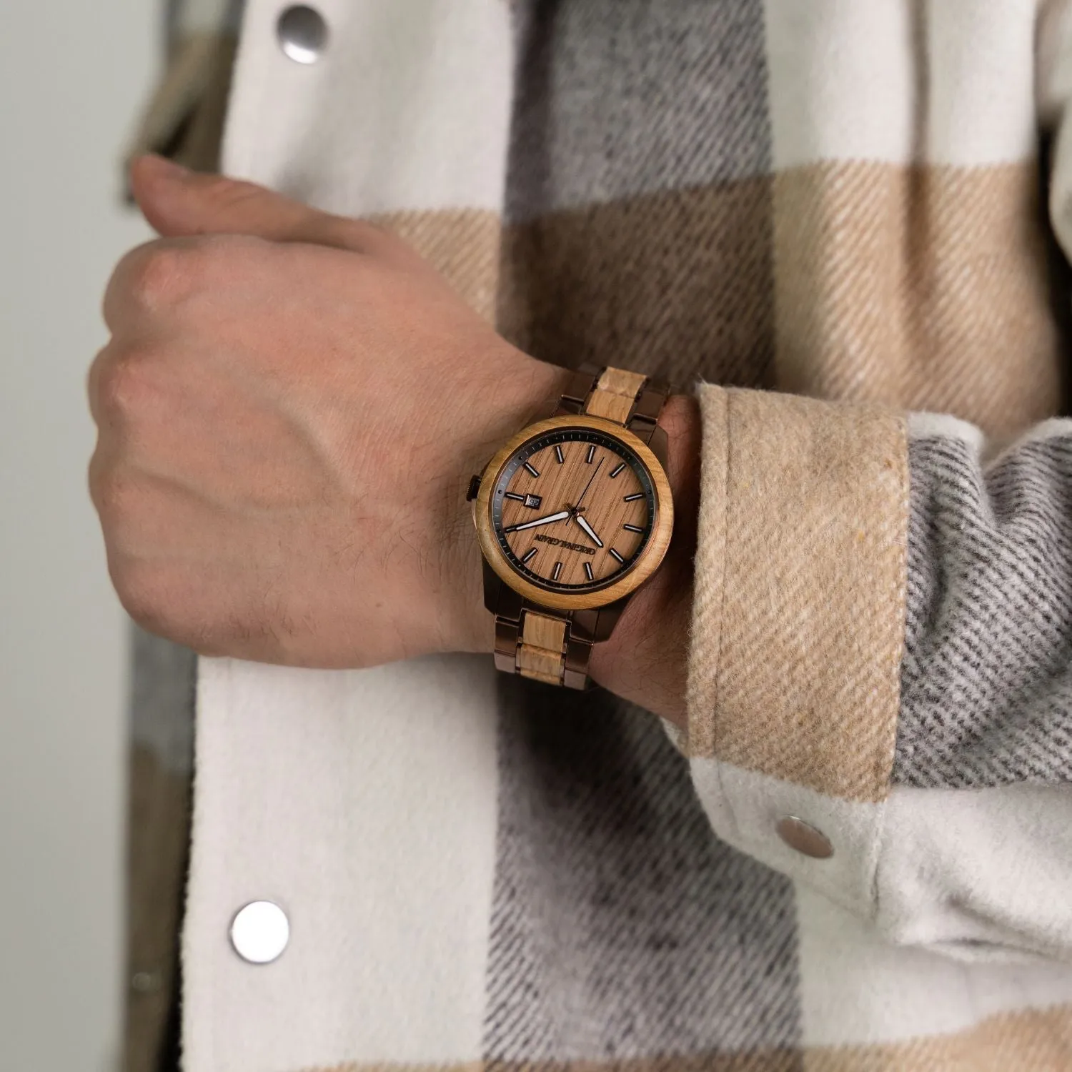 Whiskey Espresso Classic 43mm sold by Original Grain product image thumbnail 2