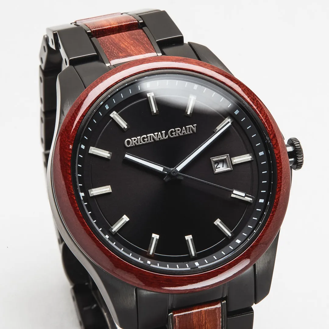 Rosewood Black Classic 43mm sold by Original Grain product image thumbnail 5