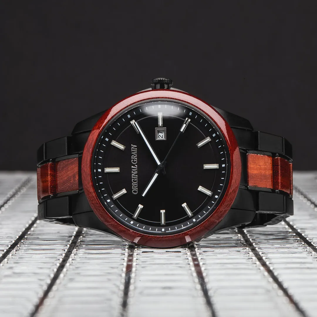 Rosewood Black Classic 43mm sold by Original Grain product image thumbnail 2