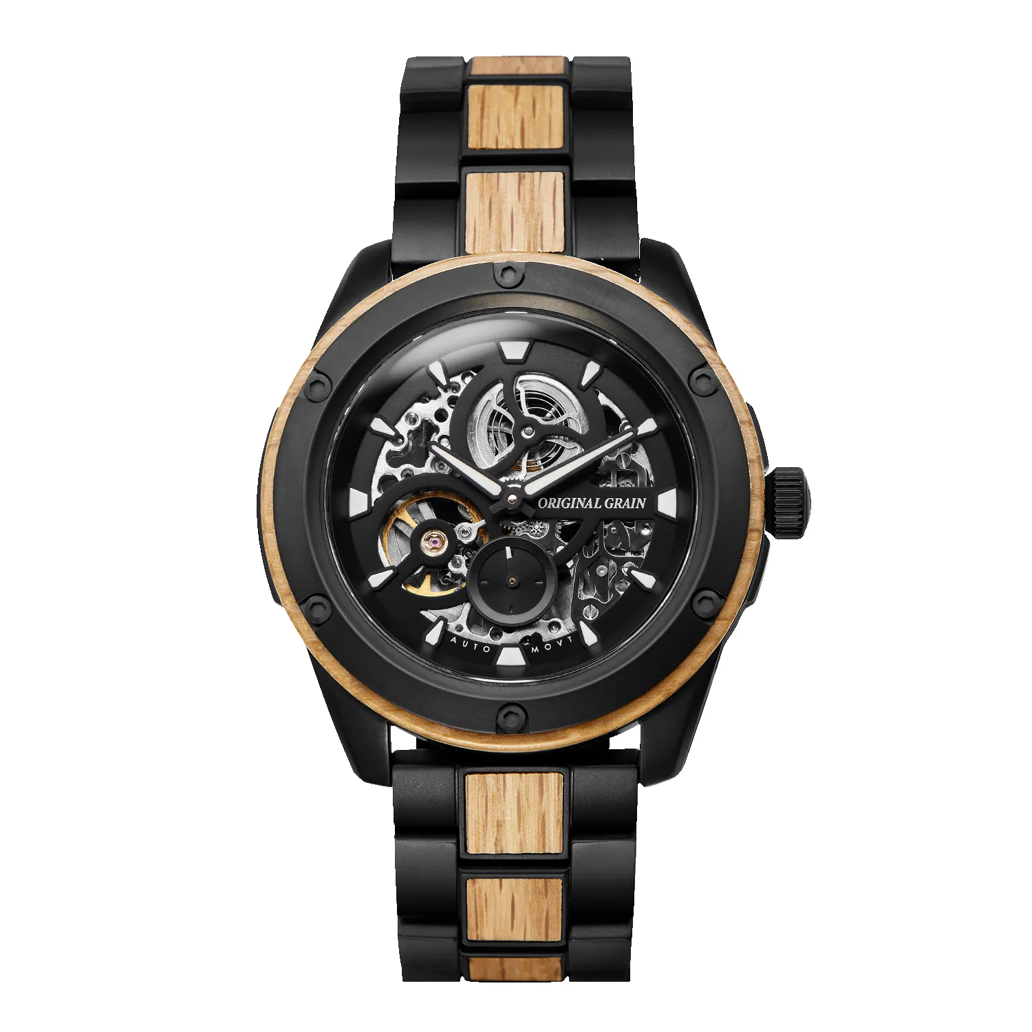 Brewmaster Black Rugged Automatic 44mm sold by Original Grain