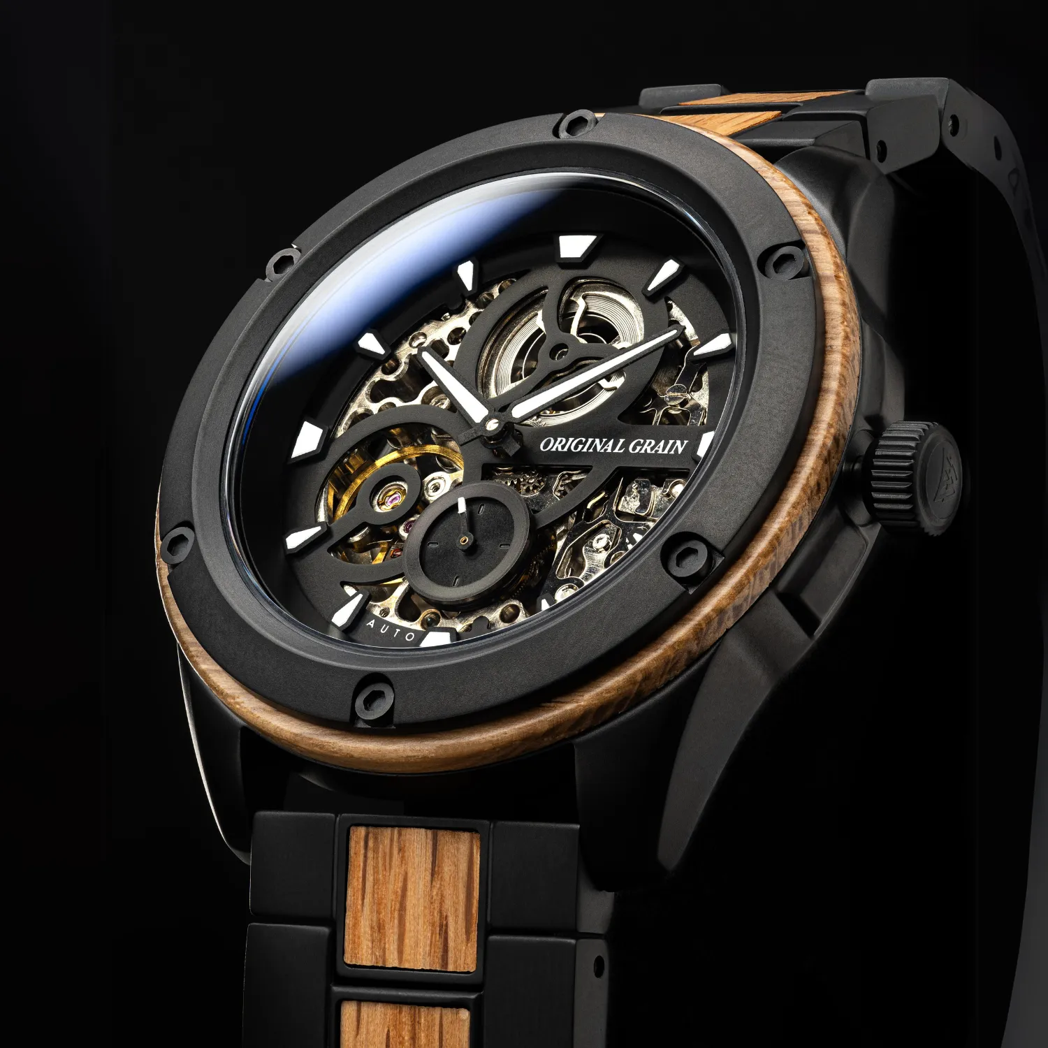Brewmaster Black Rugged Automatic 44mm sold by Original Grain product image thumbnail 2