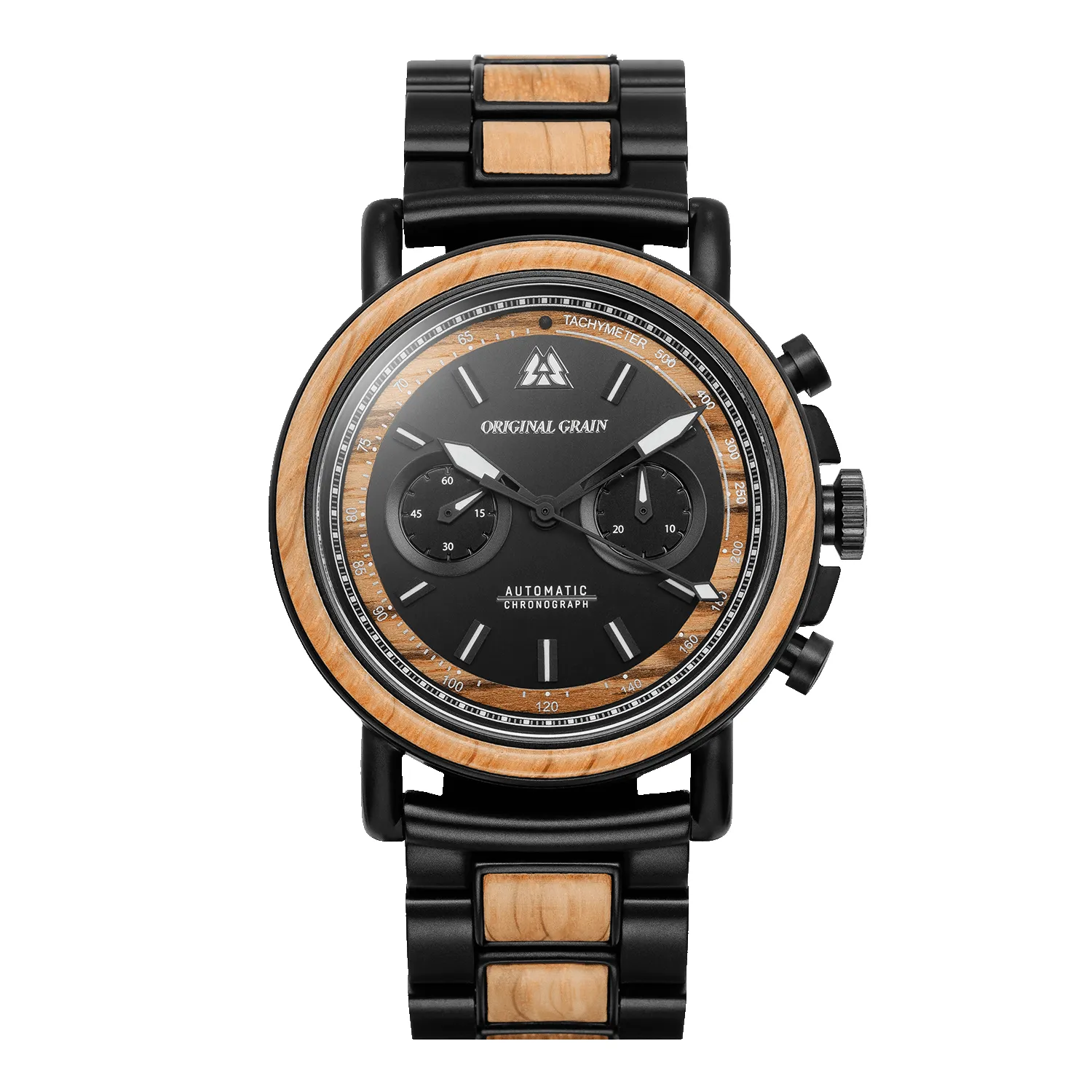 Whiskey Black Chrono Mechanical 44mm sold by Original Grain