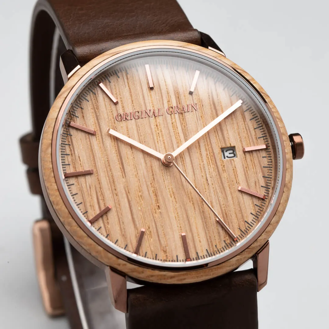 Whiskey Espresso Modern Minimal 40mm sold by Original Grain product image thumbnail 4