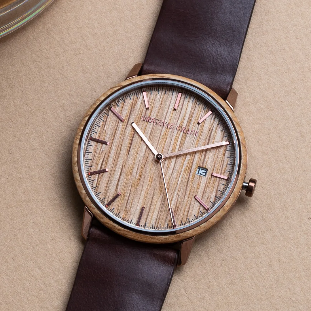 Whiskey Espresso Modern Minimal 40mm sold by Original Grain product image thumbnail 5