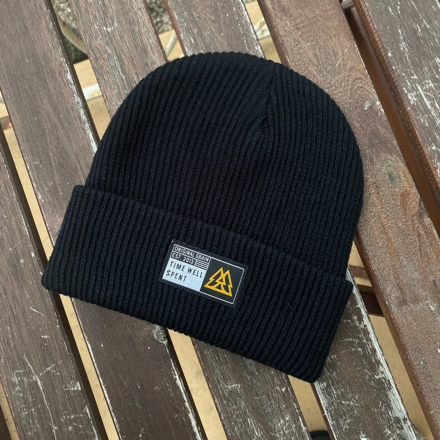 Black OG Beanie sold by Original Grain product image thumbnail 2