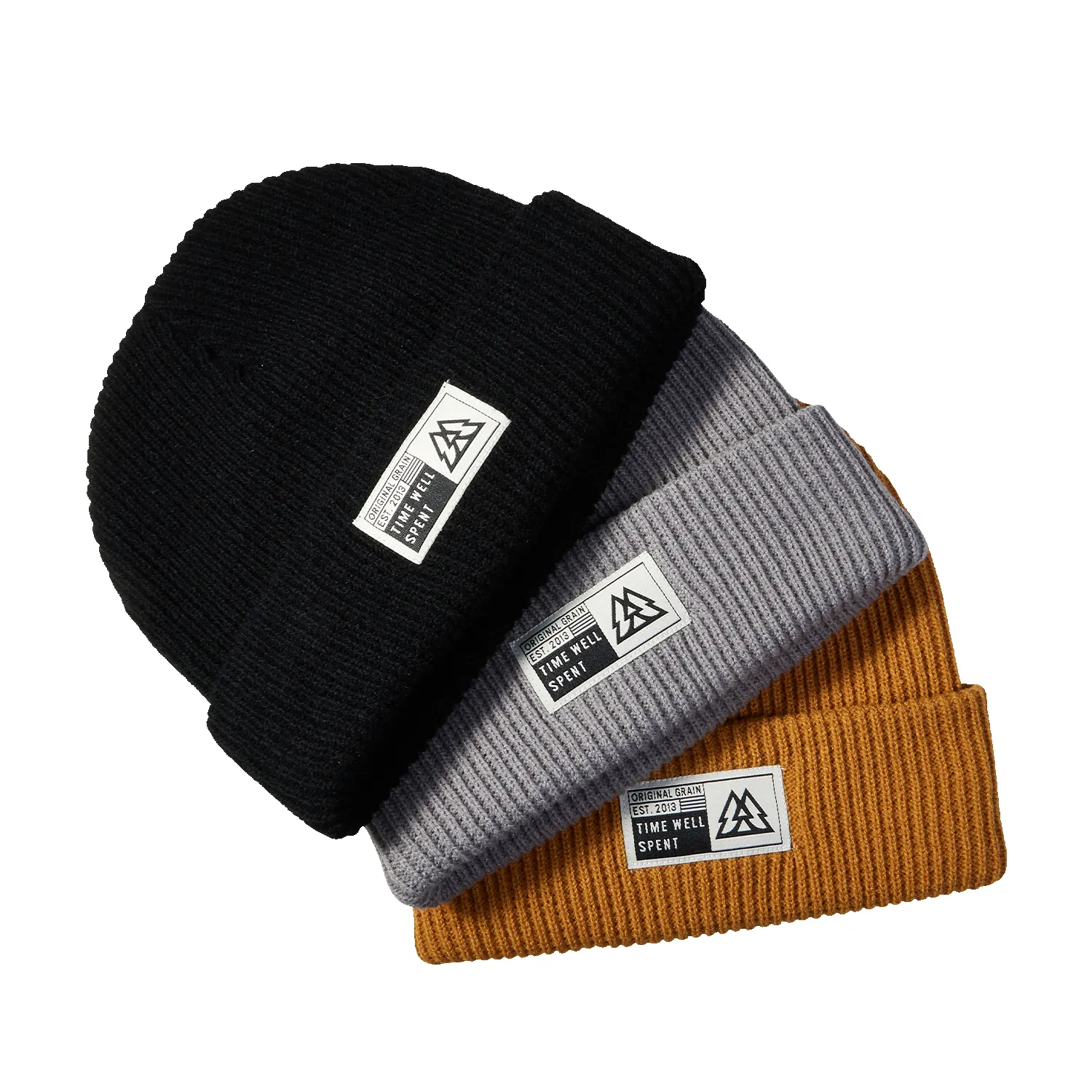 Black OG Beanie sold by Original Grain product image thumbnail 3