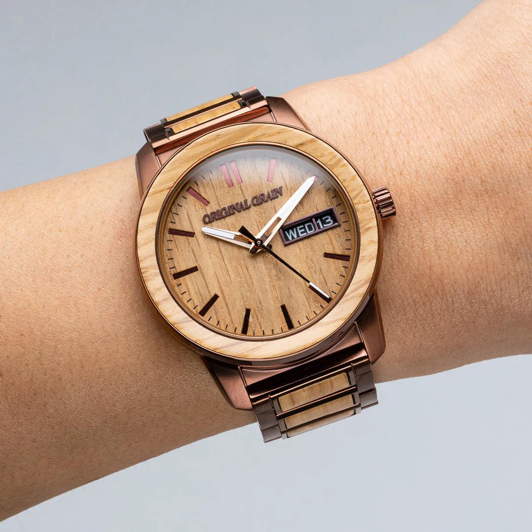 Whiskey Espresso Womens Barrel 42mm sold by Original Grain product image thumbnail 3