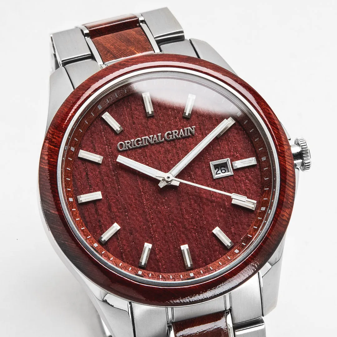 Rosewood Silver Classic 43mm sold by Original Grain product image thumbnail 3