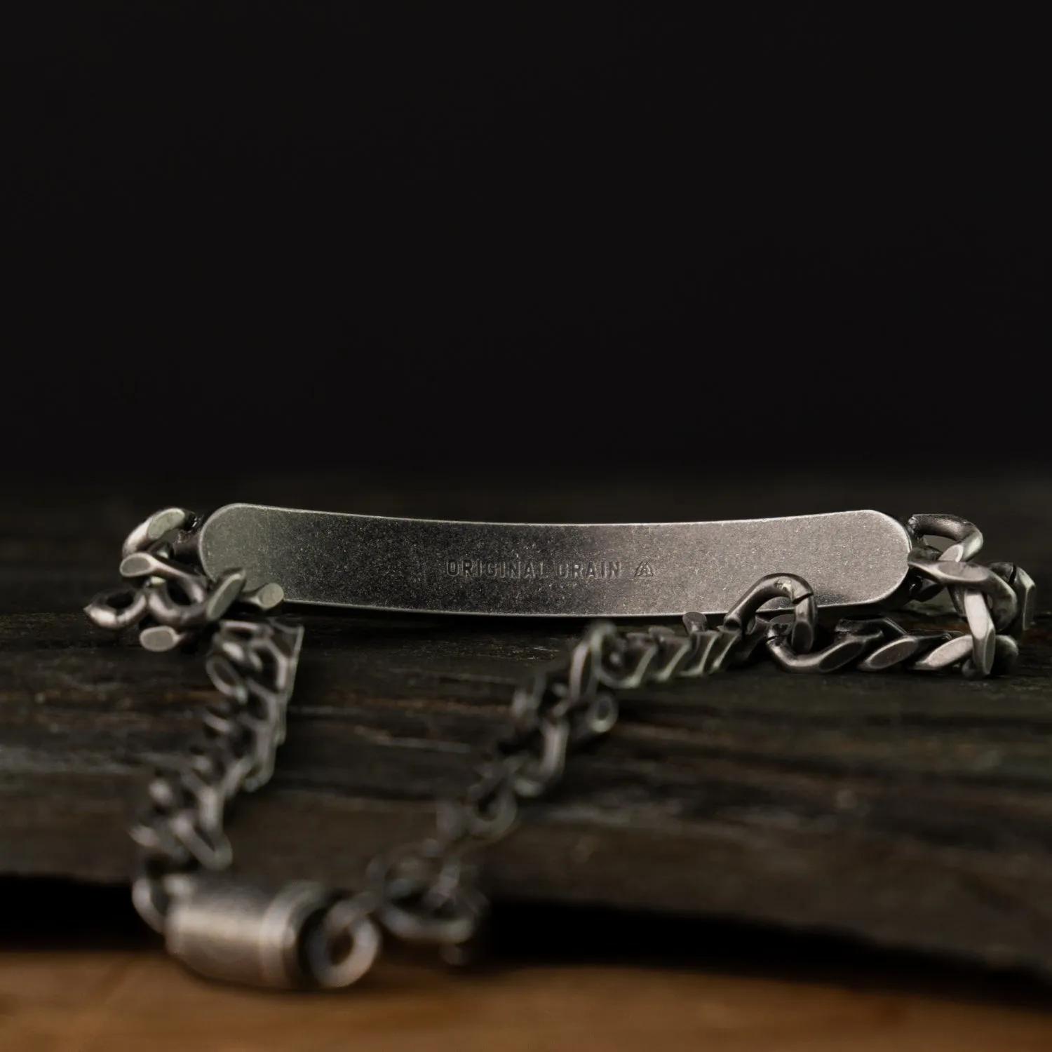Koa Stonewashed Curb Bracelet sold by Original Grain product image thumbnail 2