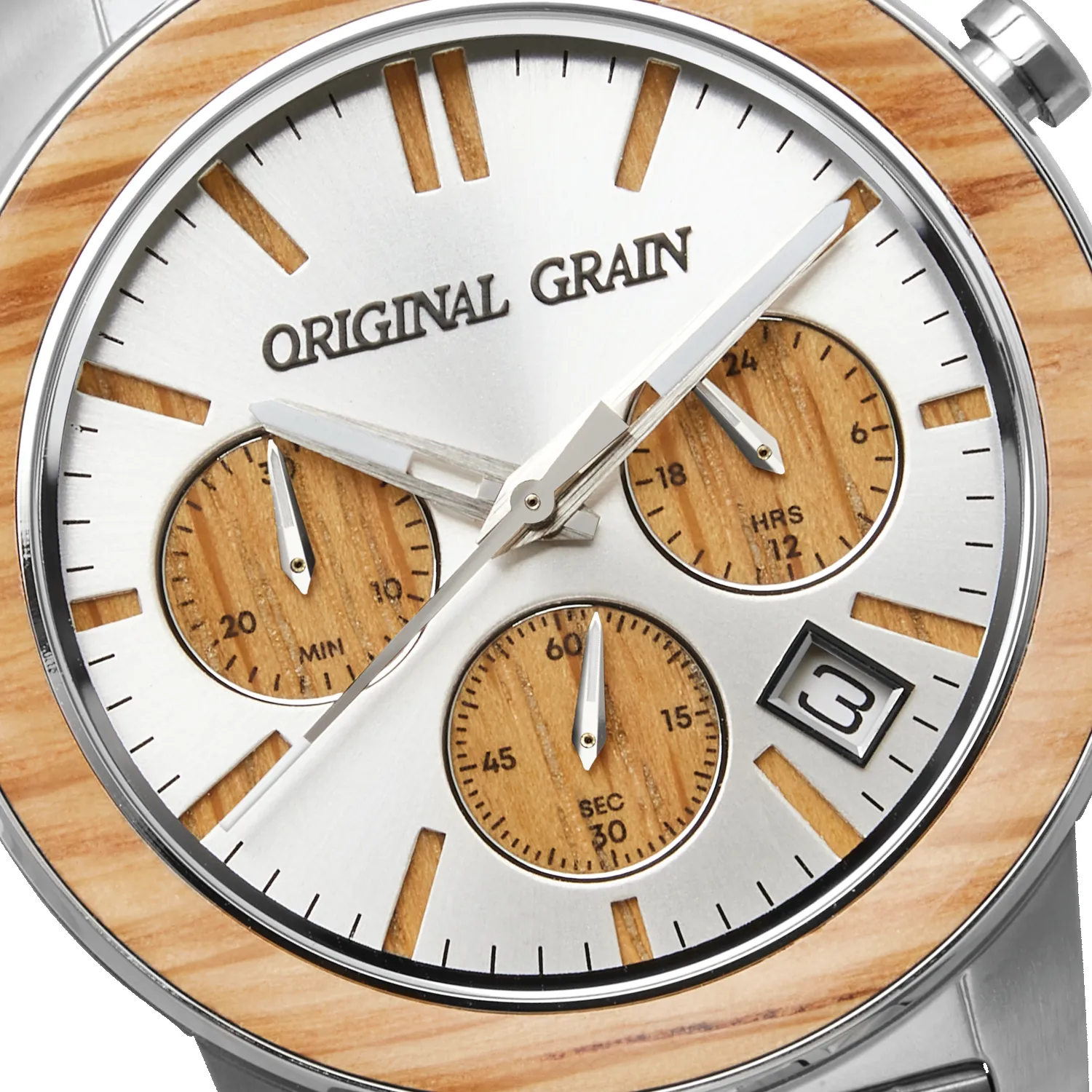 Brewmaster Silver Barrel Chrono 42mm sold by Original Grain product image thumbnail 5