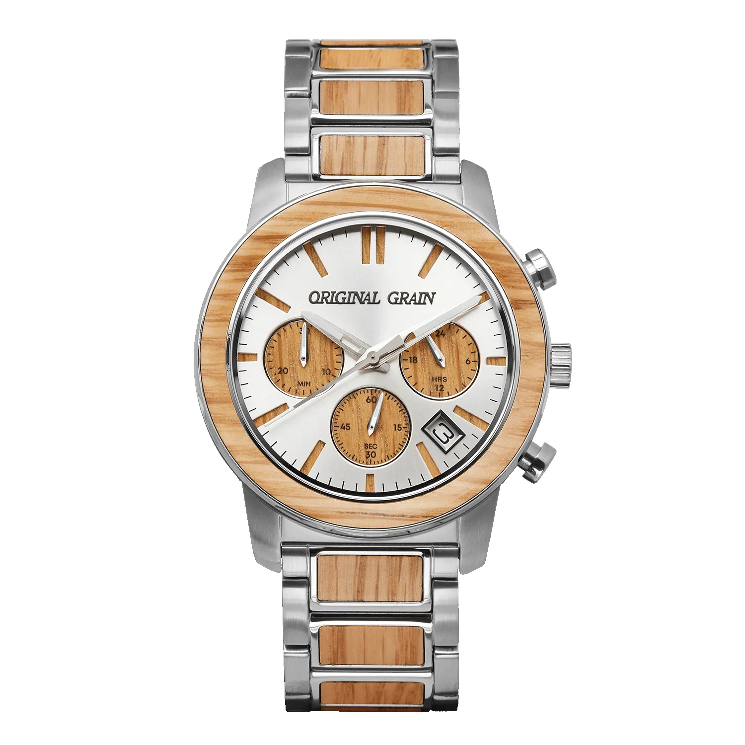 Brewmaster Silver Barrel Chrono 42mm sold by Original Grain
