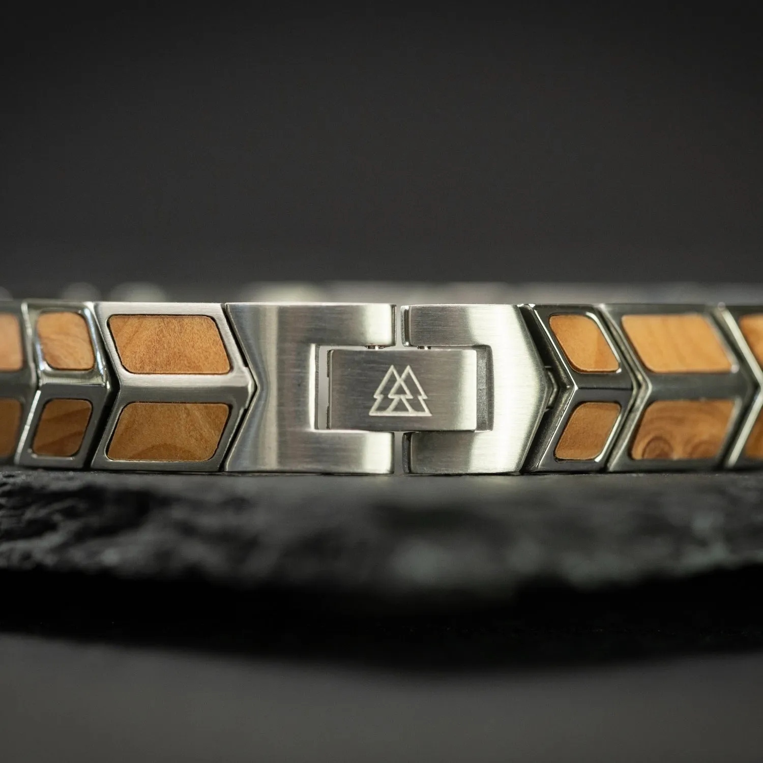 Burlwood Silver Arrow Bracelet sold by Original Grain product image thumbnail 5