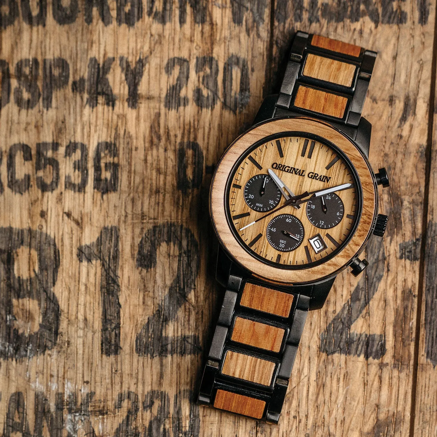 Whiskey Black Barrel Chrono 42mm sold by Original Grain product image thumbnail 5