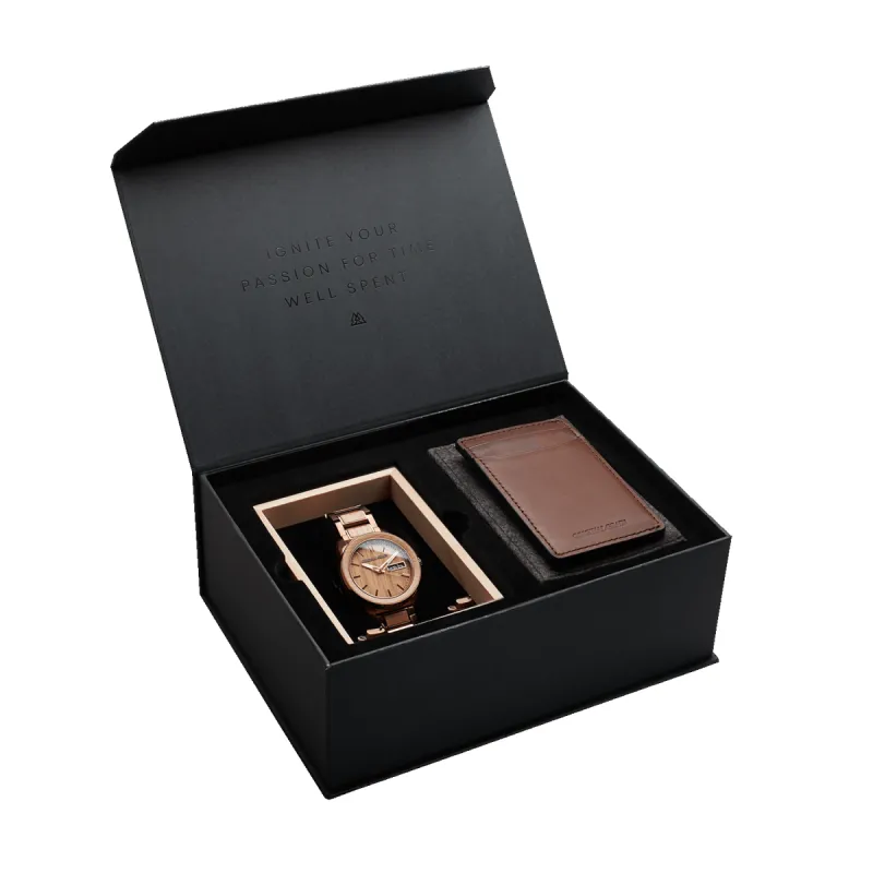 Whiskey 42mm Gift Box + Wallet sold by Original Grain