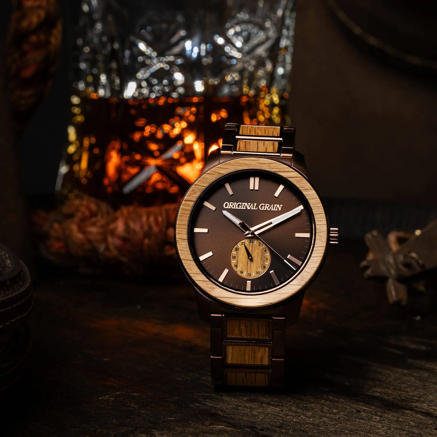 Whiskey Espresso Barrel 46mm sold by Original Grain product image thumbnail 4
