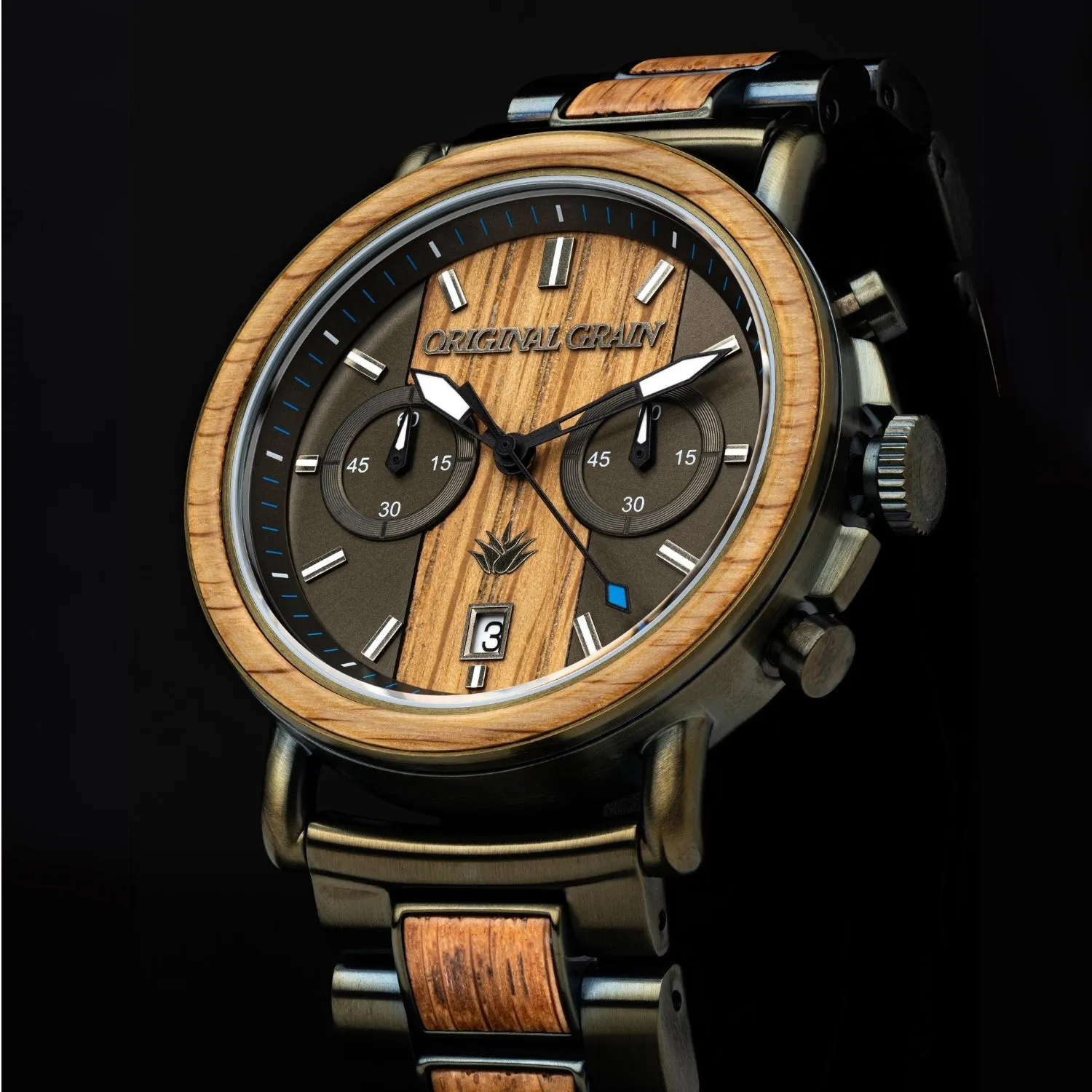 Tequila Agave Chrono 44mm sold by Original Grain product image thumbnail 2