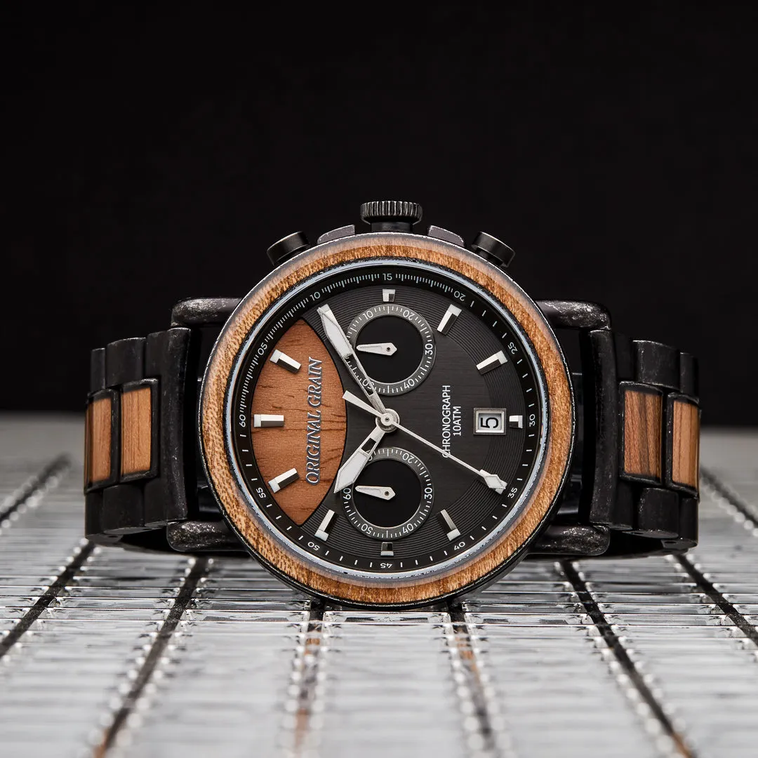 Koa Chrono + Blackwood Smoke Sunglass Kift Kit sold by Original Grain product image thumbnail 4