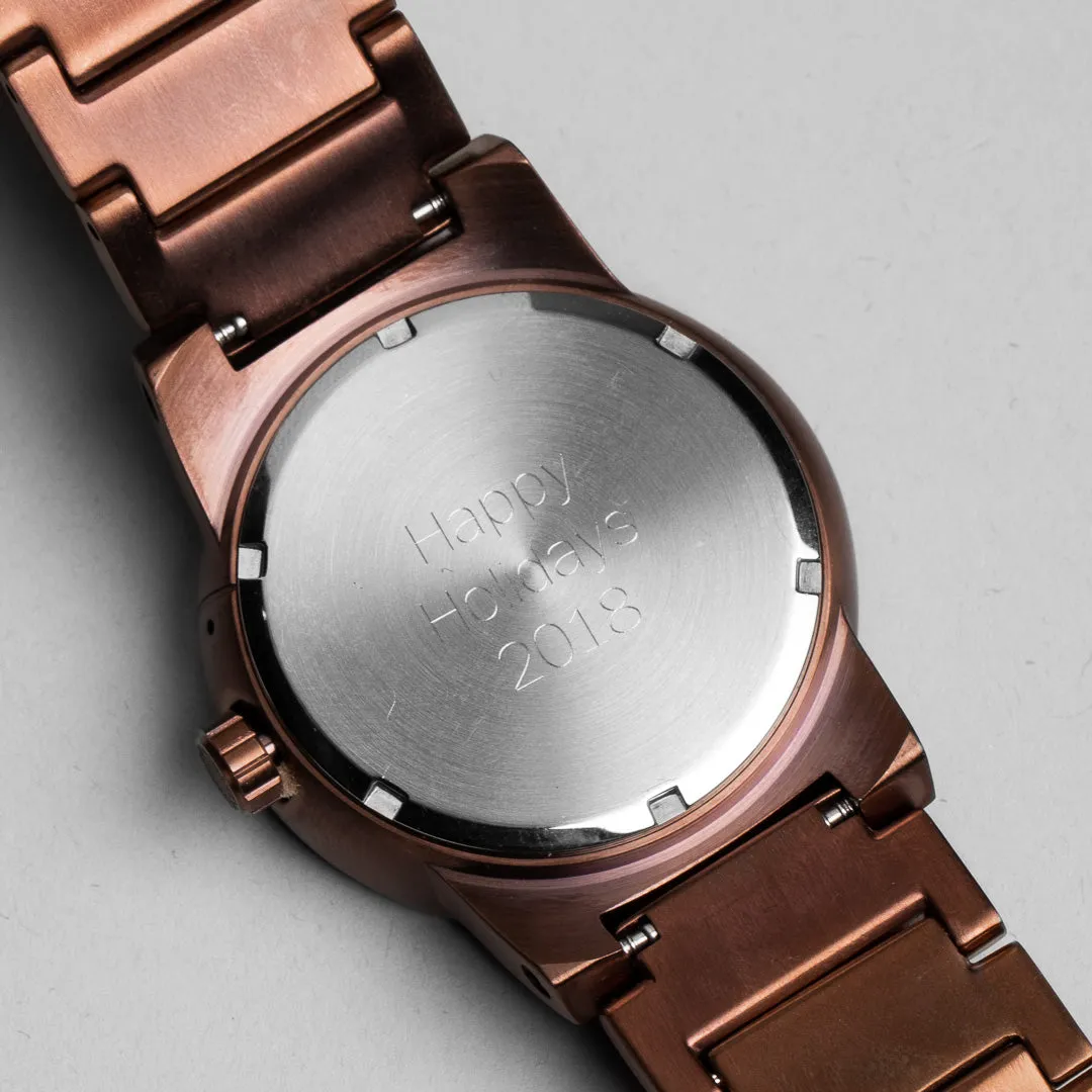 Custom Caseback - Barrel 47mm sold by Original Grain