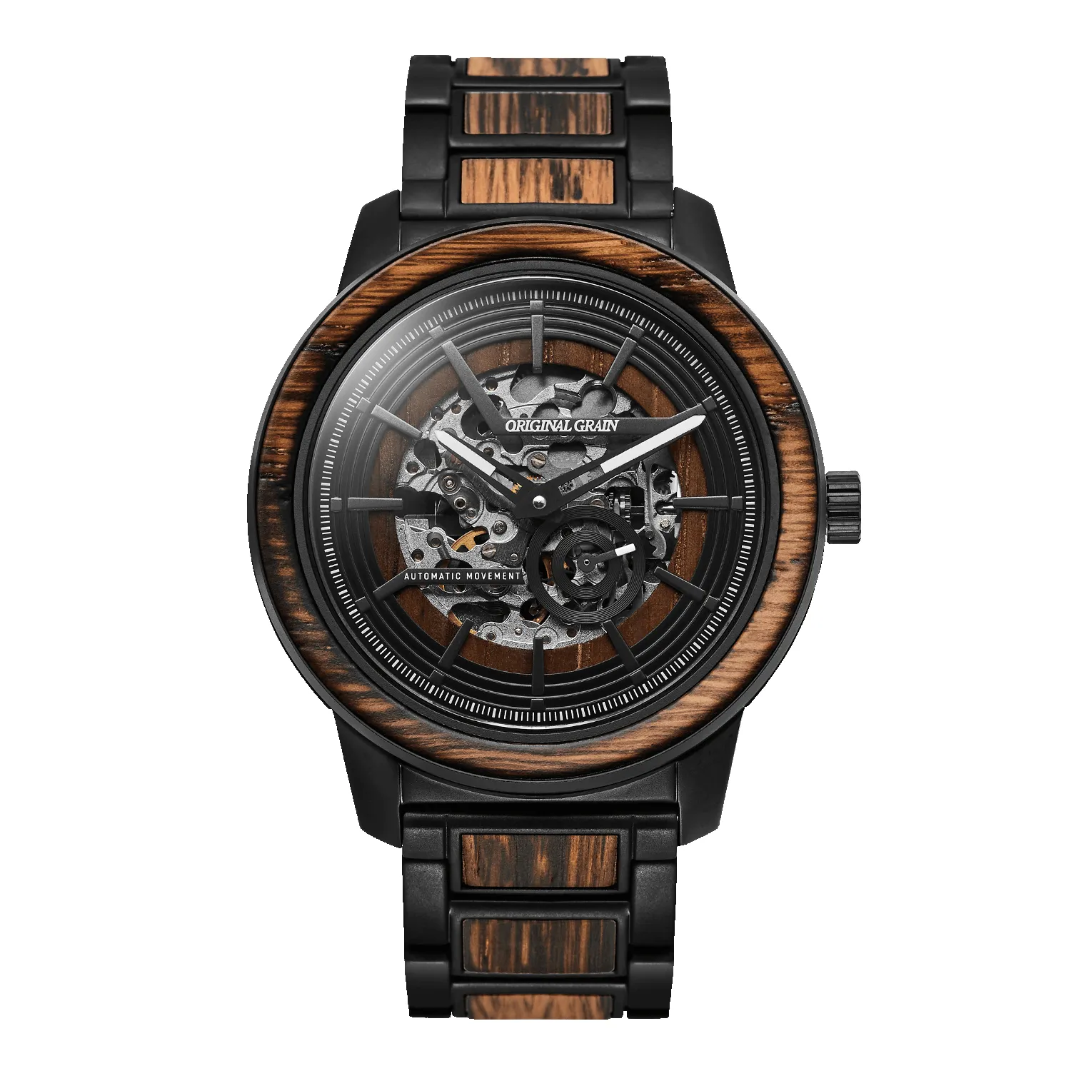 Whiskey Charred Black Barrel Automatic 46mm sold by Original Grain