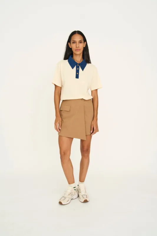 Summit Wrap Skort sold by Byrdie Golf Social Wear