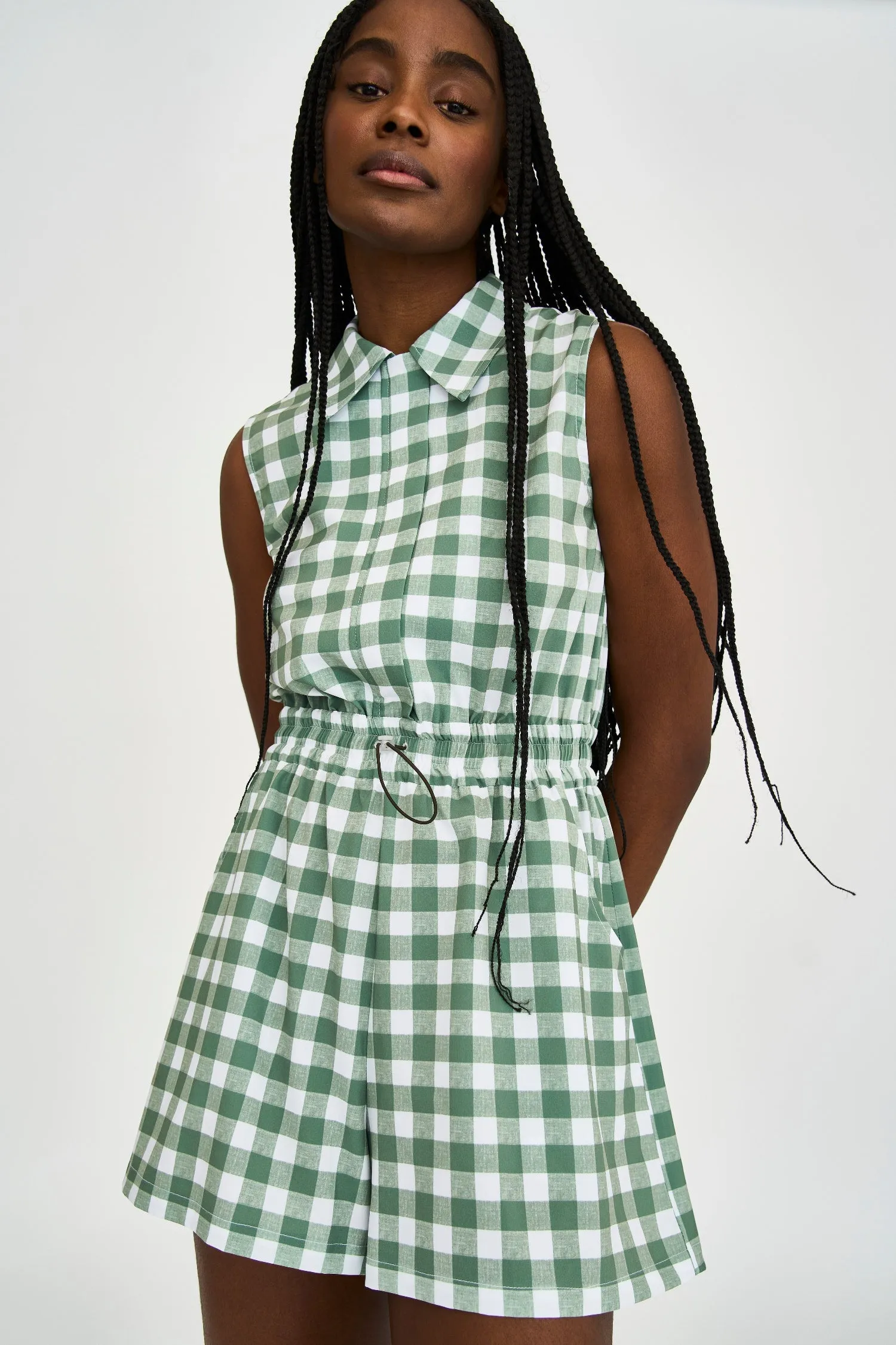 Sleeveless Range Romper sold by Byrdie Golf Social Wear product image thumbnail 3