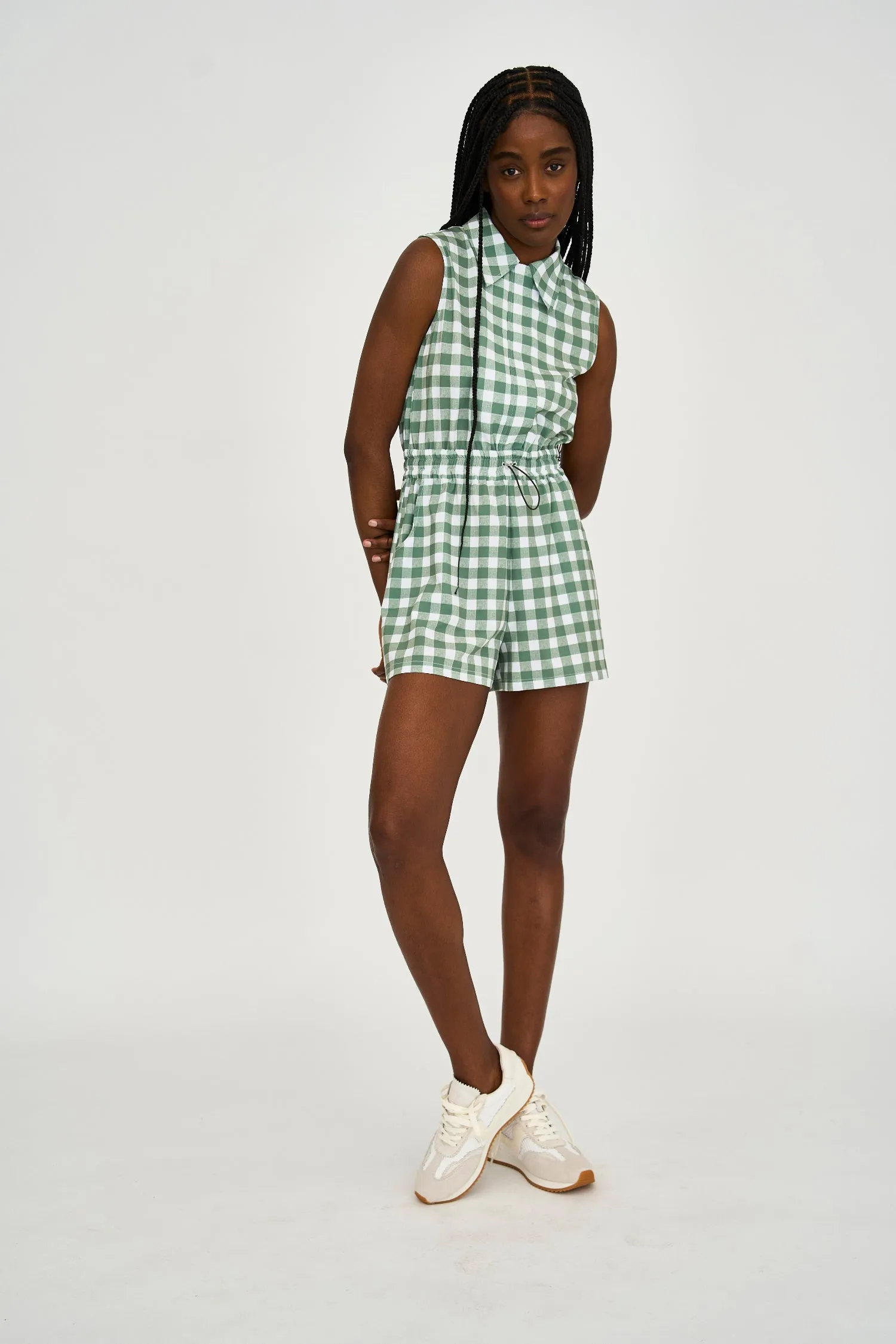 Sleeveless Range Romper sold by Byrdie Golf Social Wear product image thumbnail 2
