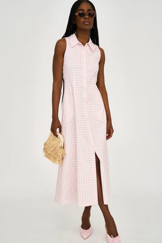 Rosé Midi Dress sold by Byrdie Golf Social Wear