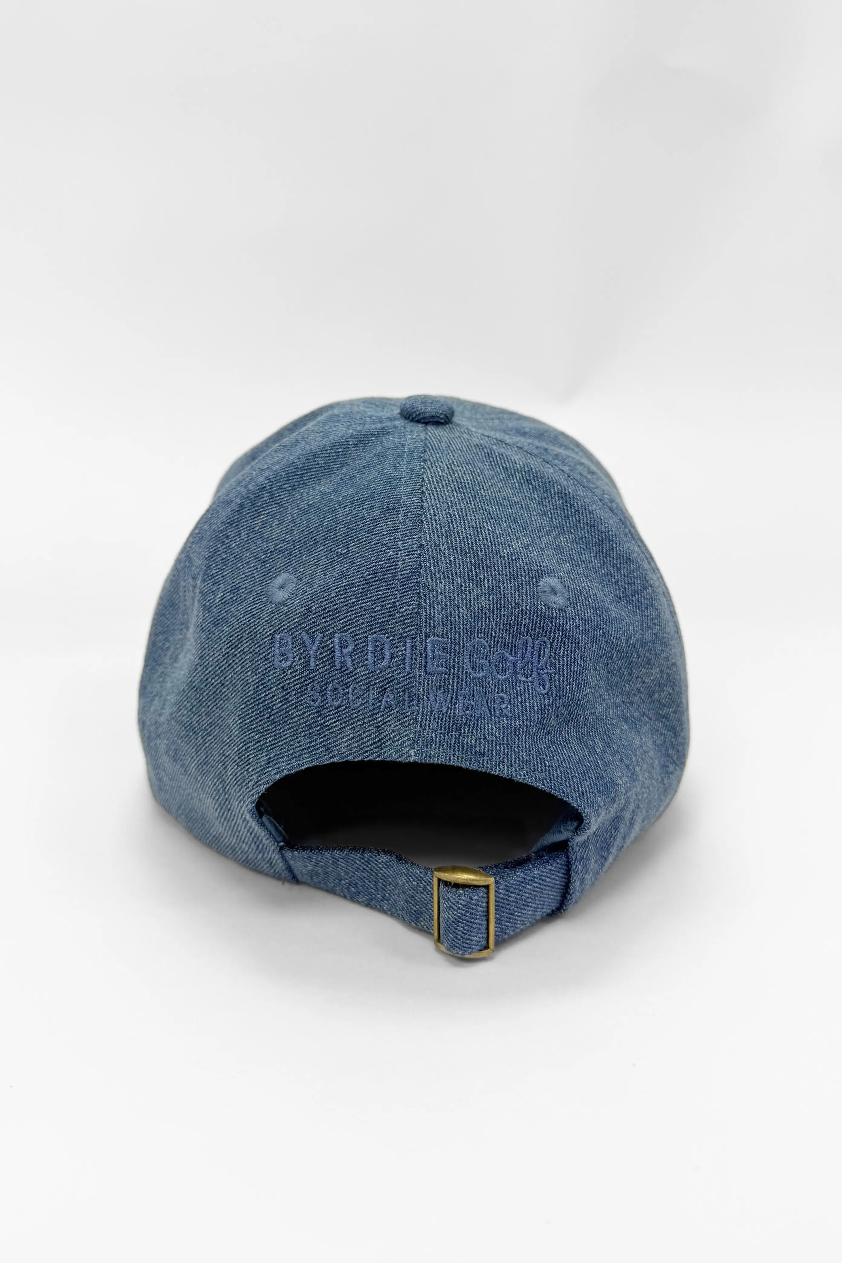 The Social Hat in Denim sold by Byrdie Golf Social Wear product image thumbnail 3