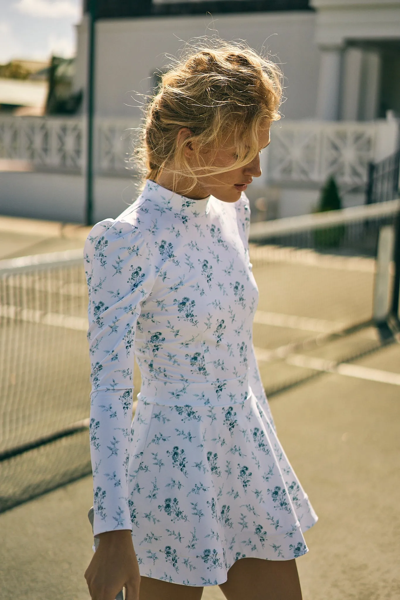 Long Sleeve Montauk Mini Dress sold by Byrdie Golf Social Wear product image thumbnail 5
