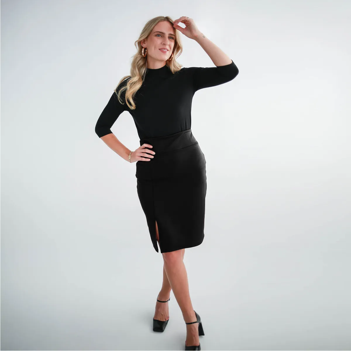 Sample Sale: The Performance Pencil Skirt sold by Encircled product image thumbnail 3