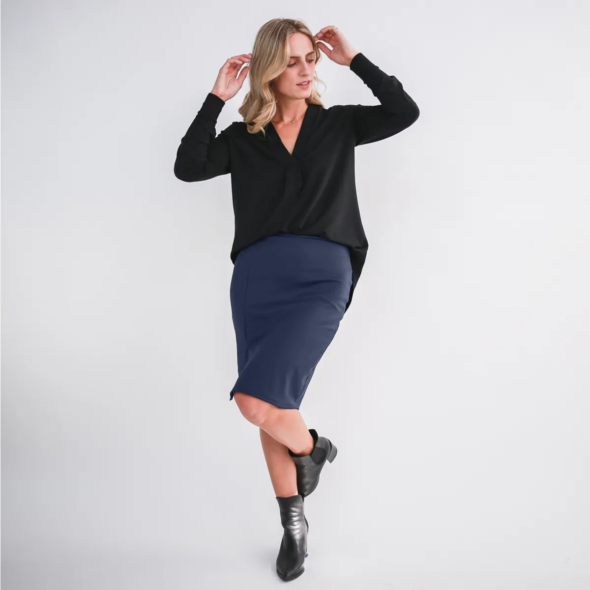 Sample Sale: The Performance Pencil Skirt sold by Encircled