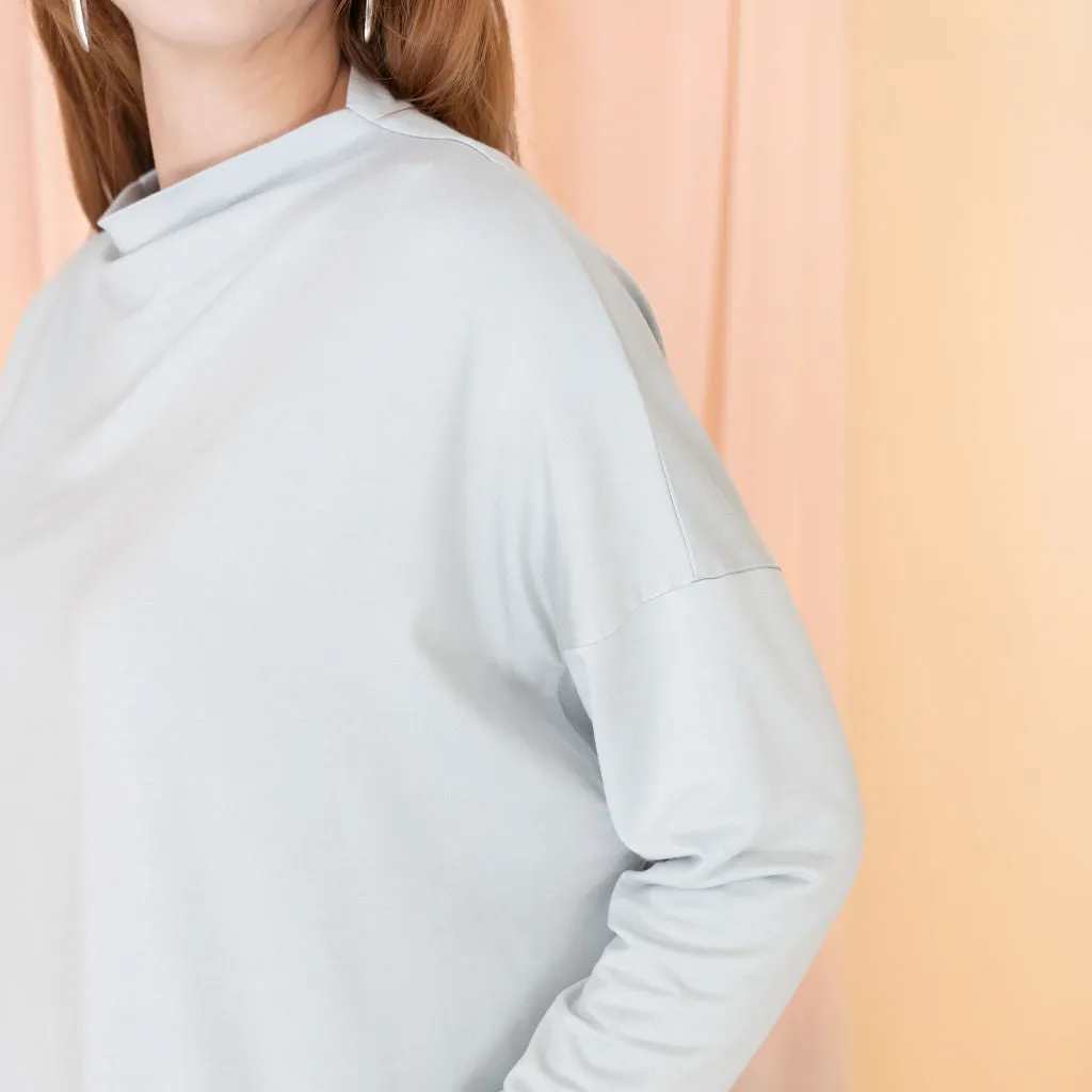 The Dressy Mock Neck Sweatshirt sold by Encircled product image thumbnail 5