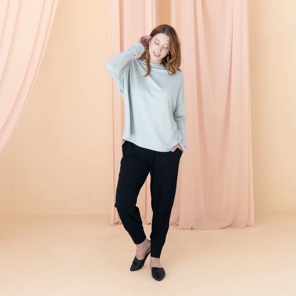 The Dressy Mock Neck Sweatshirt sold by Encircled product image thumbnail 3