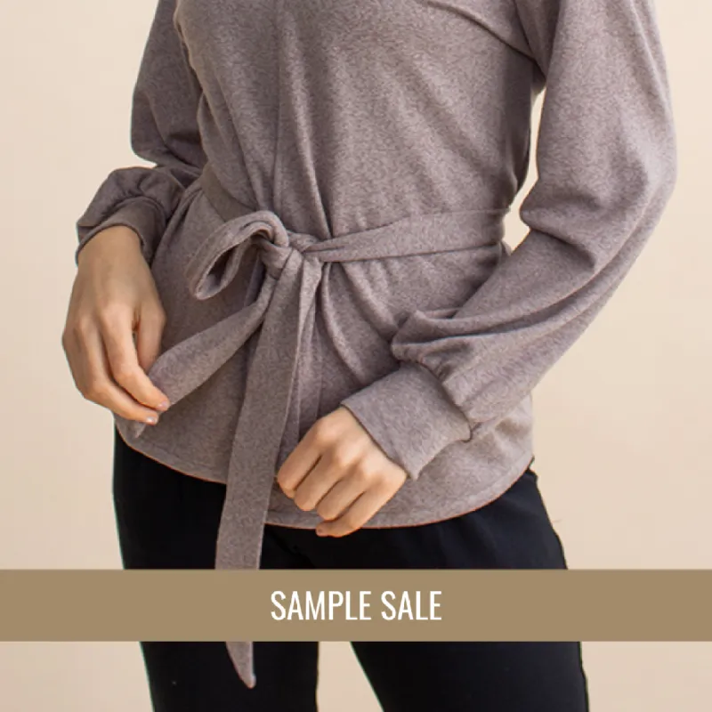Sample Sale: The Comfy Puff Sleeve Cardigan Belt sold by Encircled