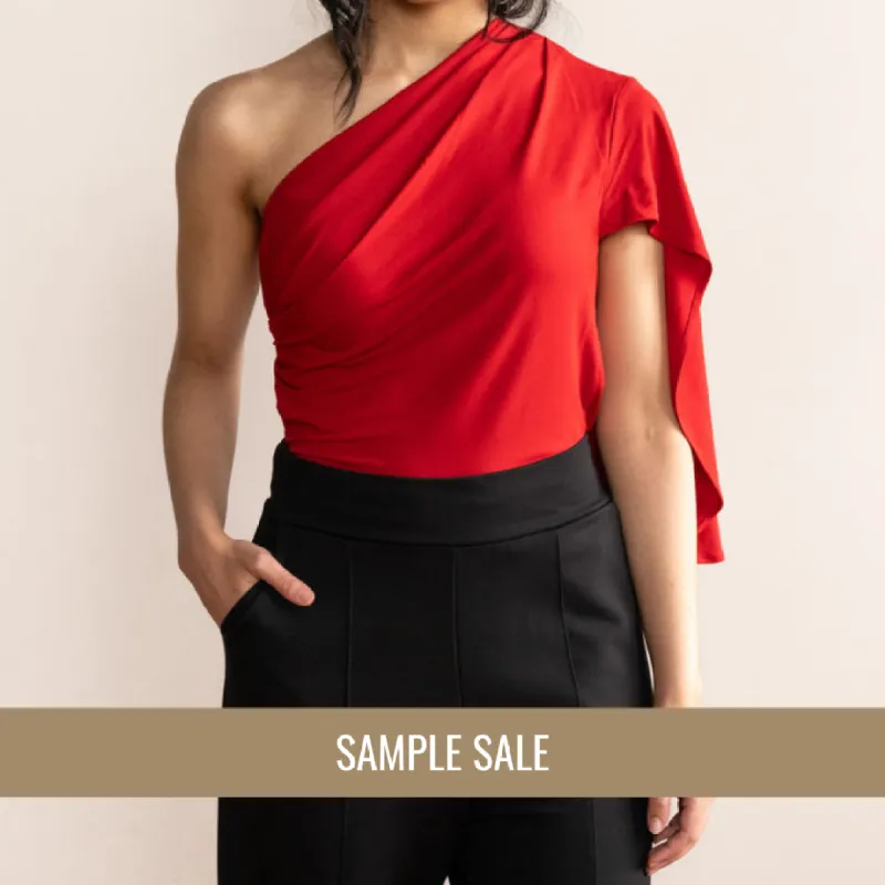 Sample Sale: The Evolve One Shoulder Top sold by Encircled